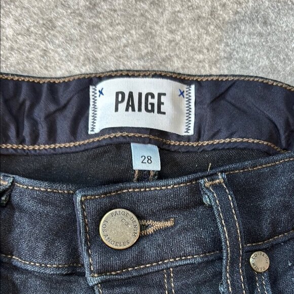 🔥 PAIGE Hoxton Straight Jeans – Mona Wash, Size 28 🔥 - Picture 11 of 15